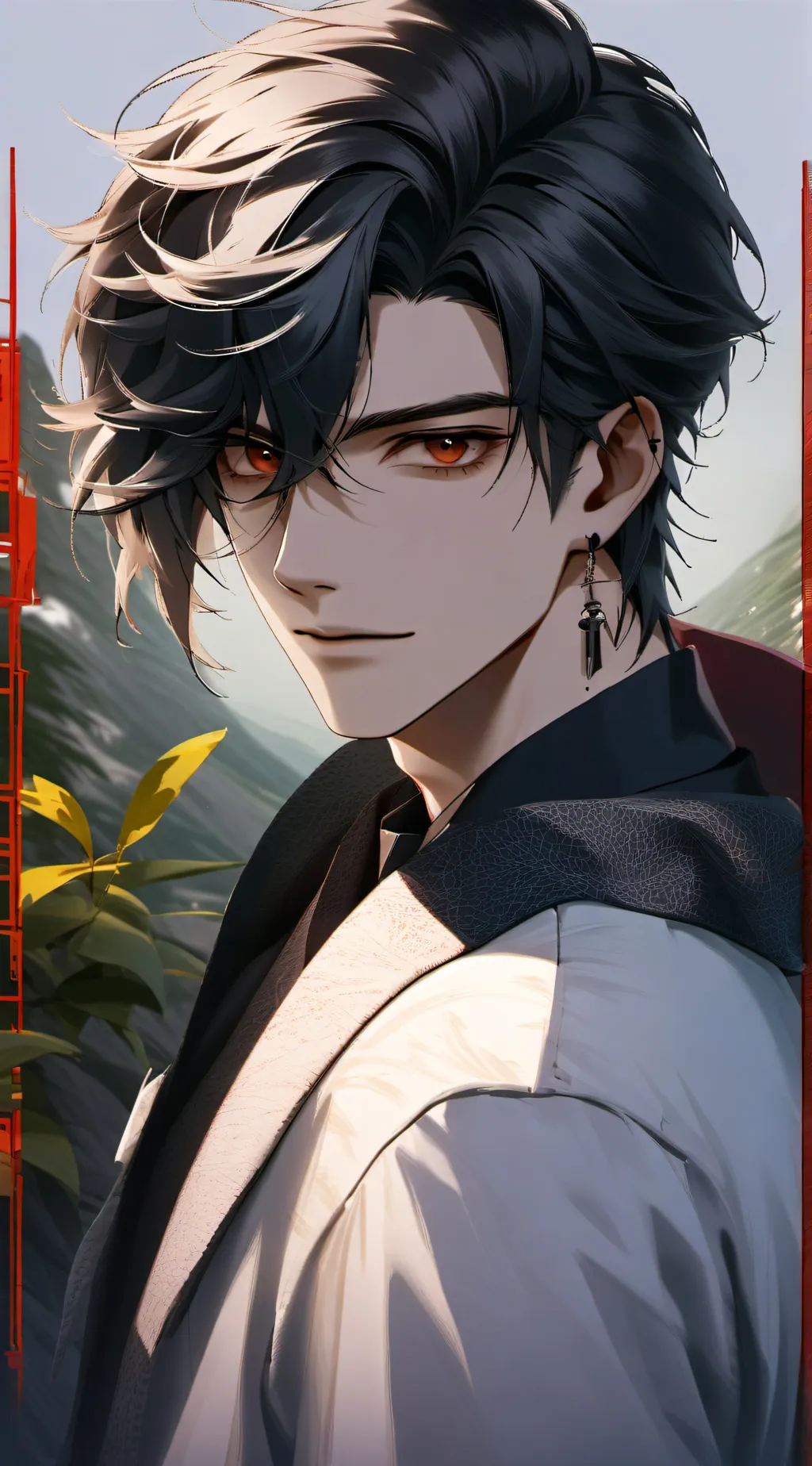 ai character: Ash background
