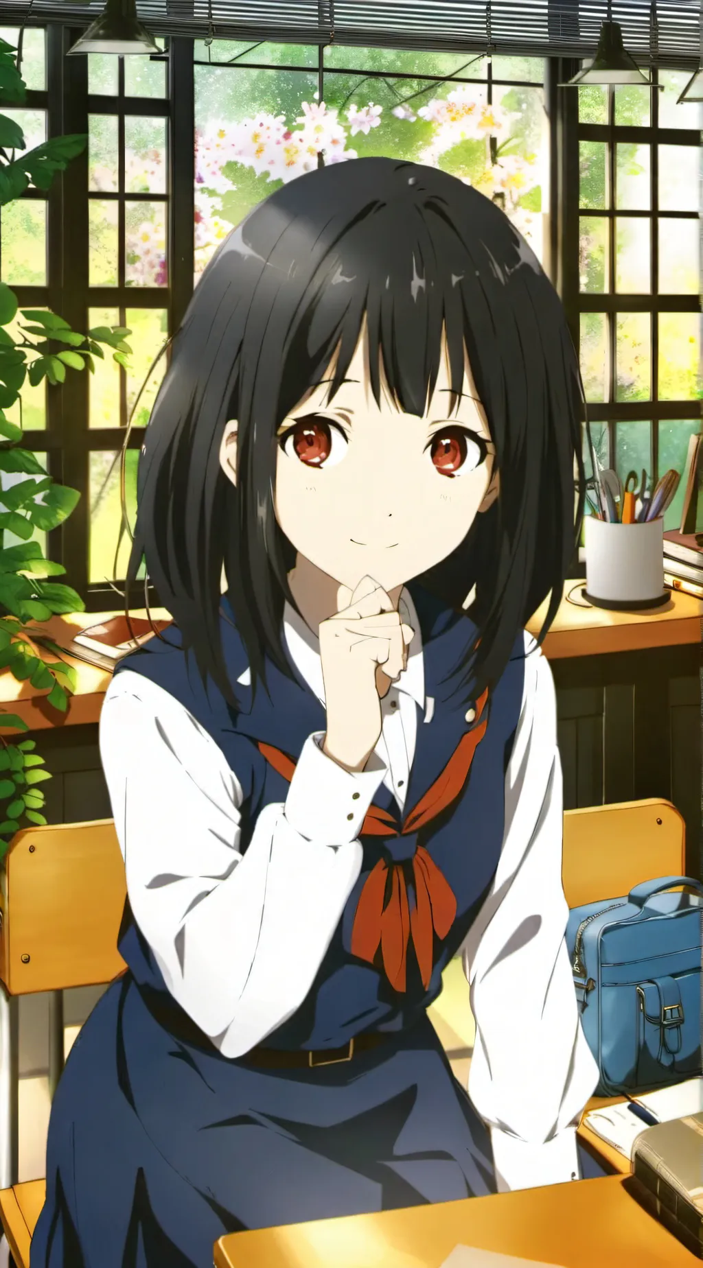 ai character: Class 1a  background