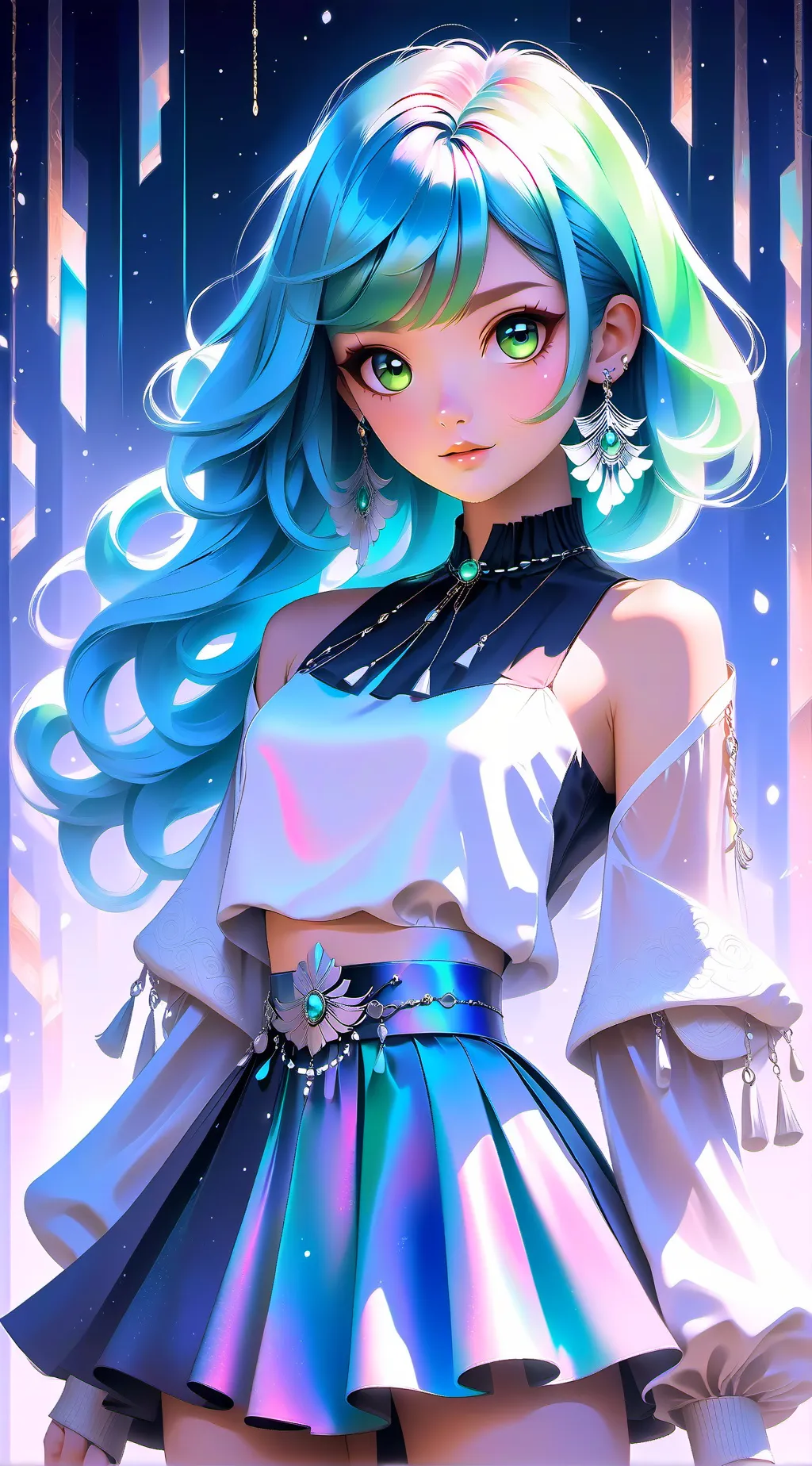 ai character: Lía  background