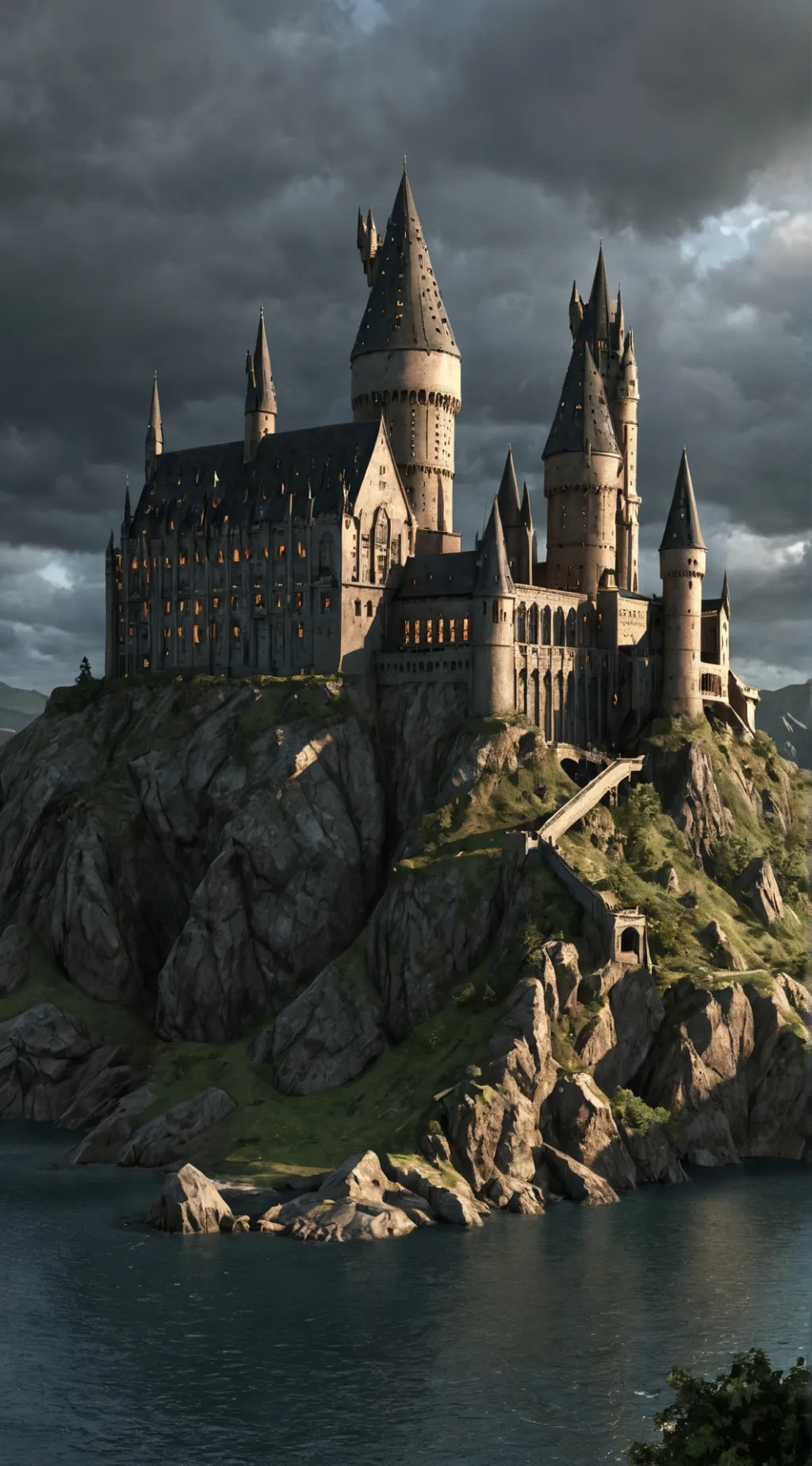 ai character: Hogwarts✨ background