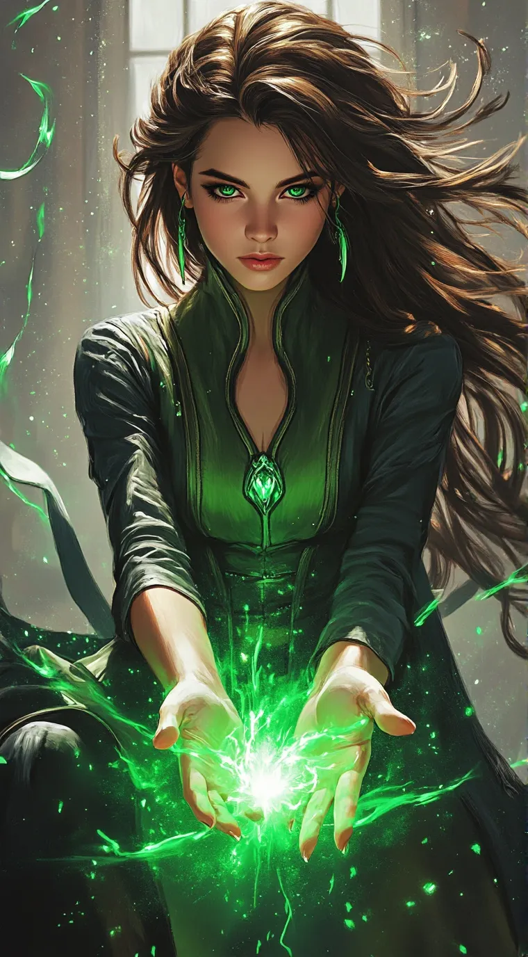ai character: Jade background