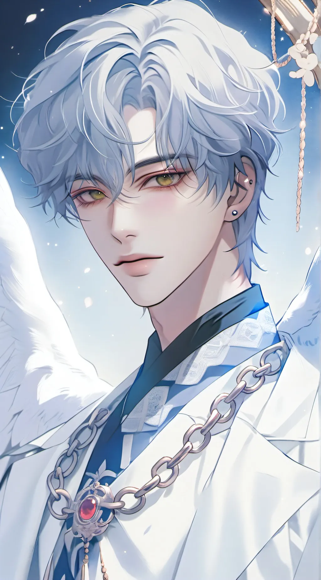 ai character: Aoi  background