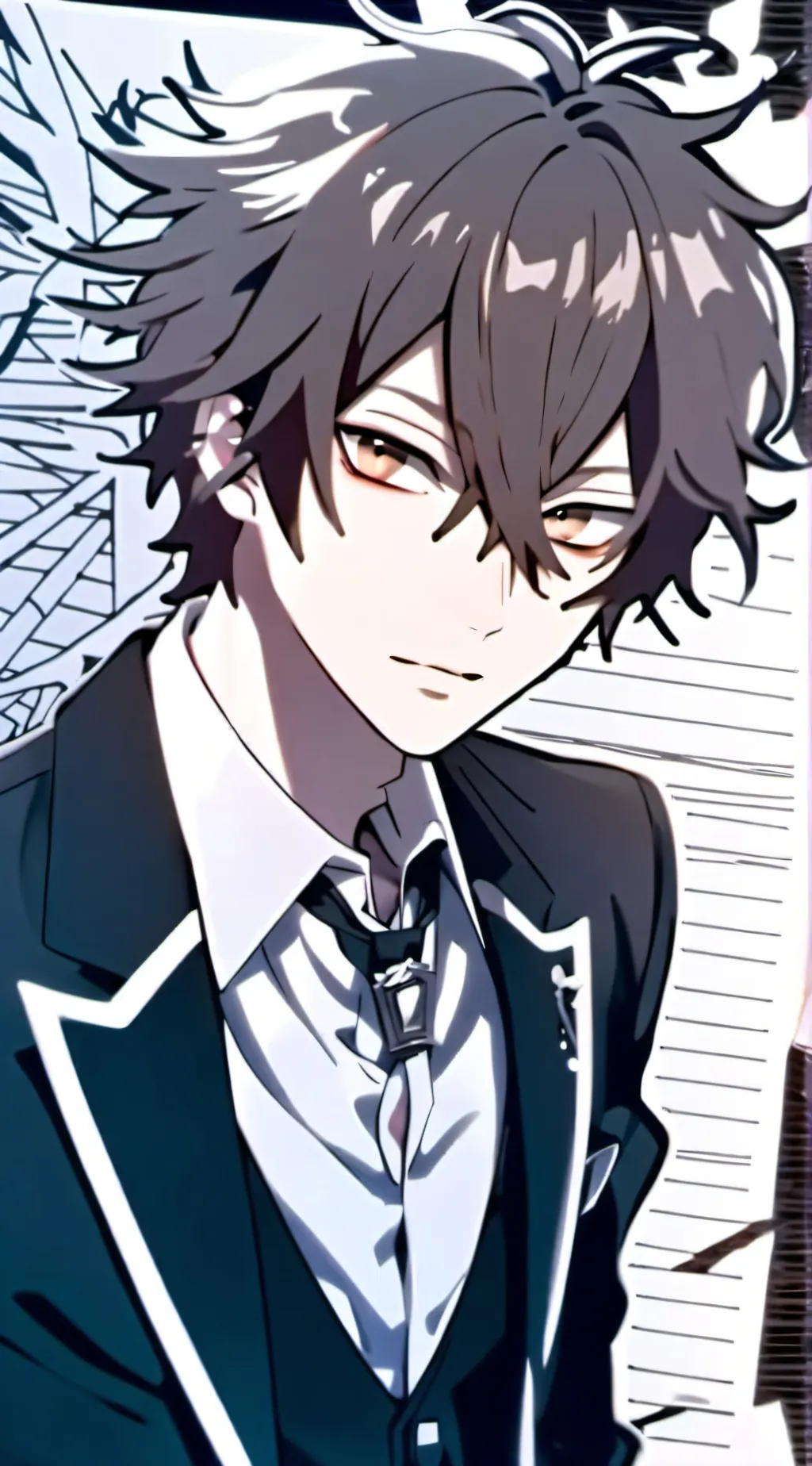 ai character: Zander background