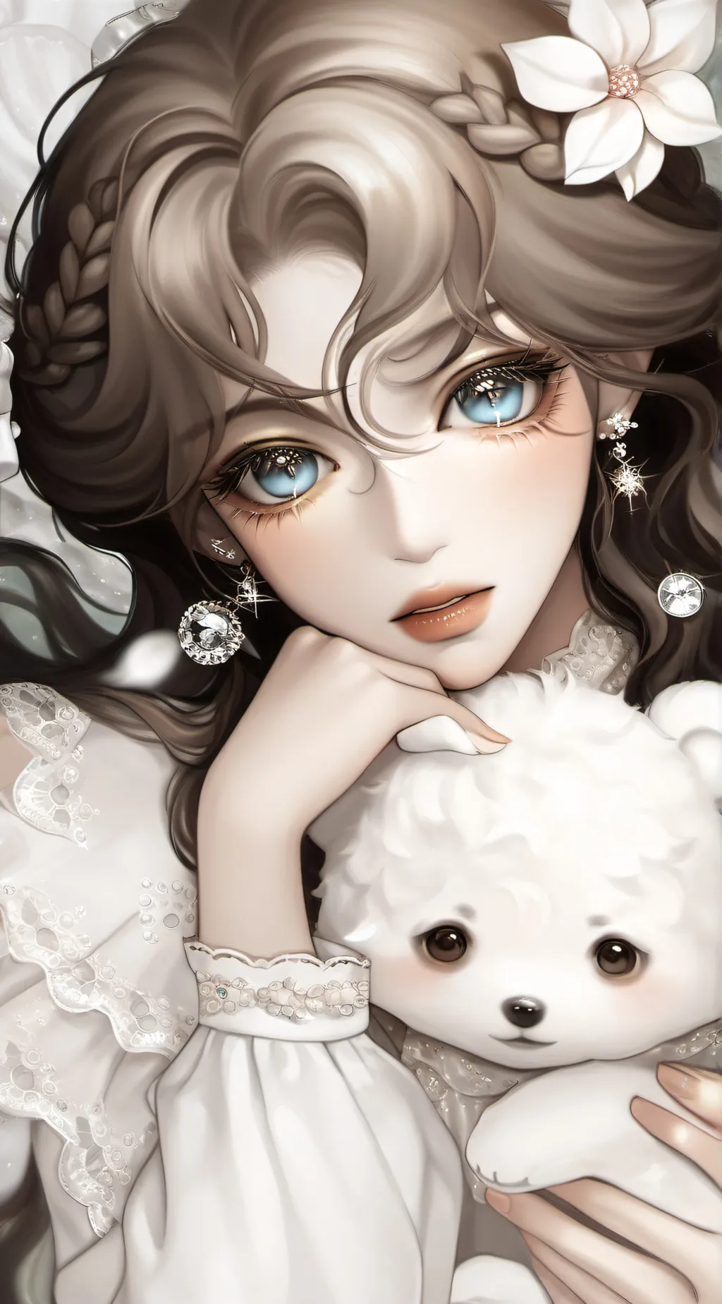 ai character: lily  background