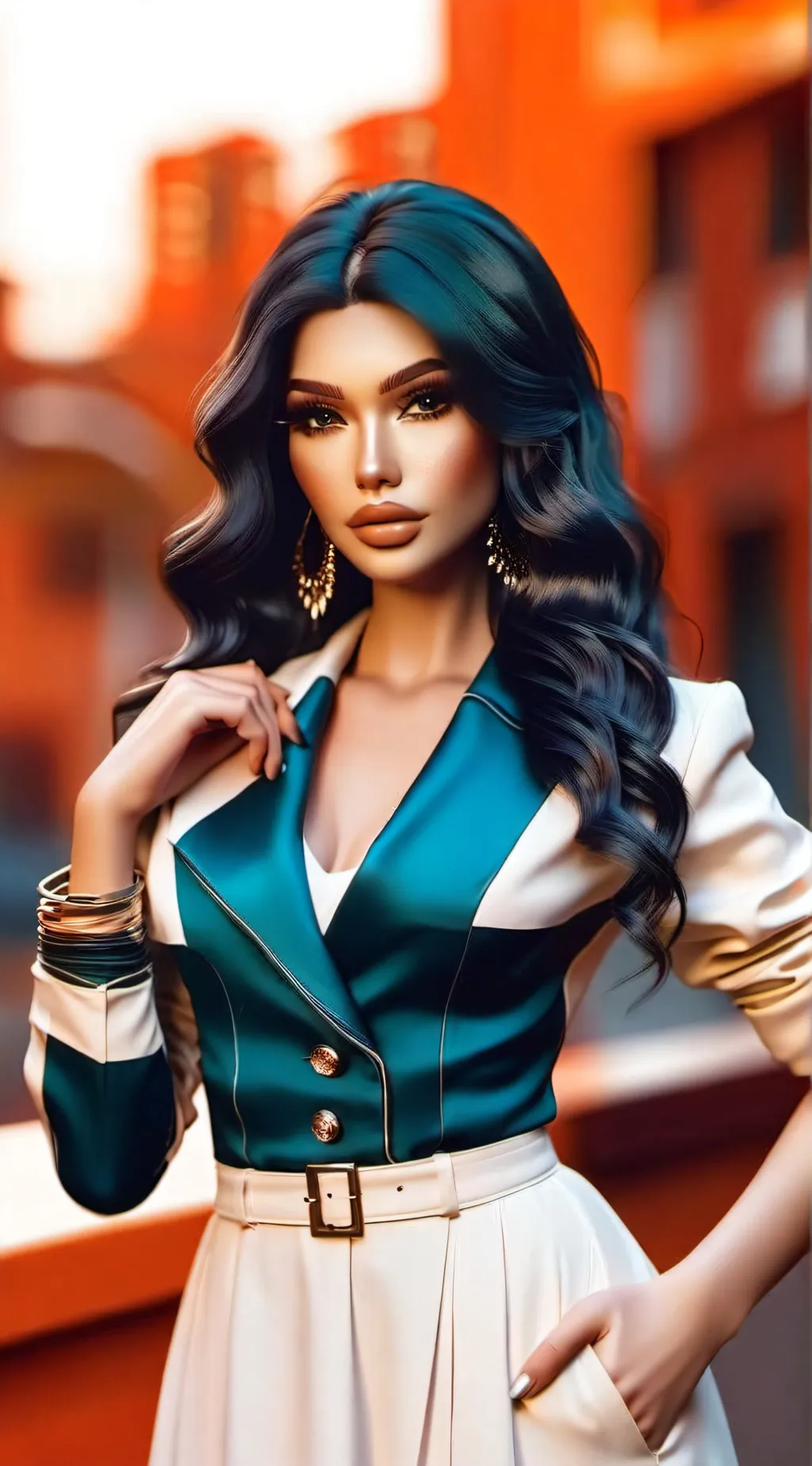 ai character: Mila  background