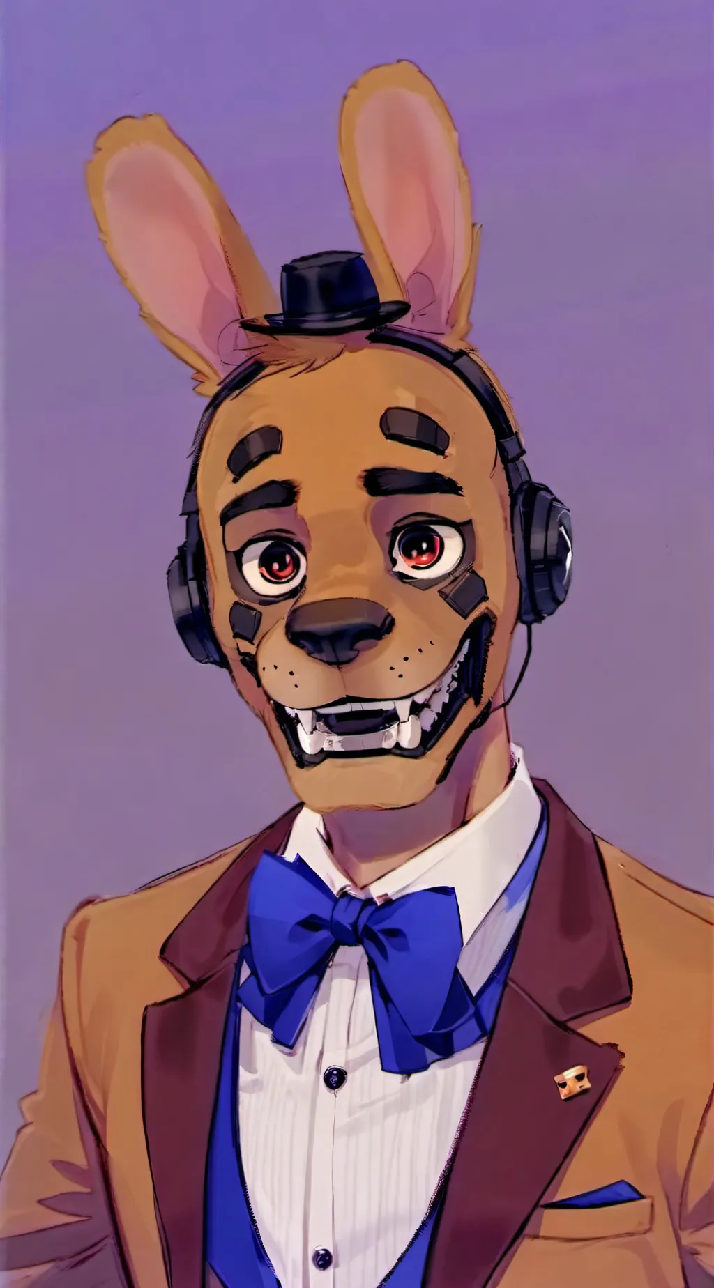 ai character: Springtrap  background