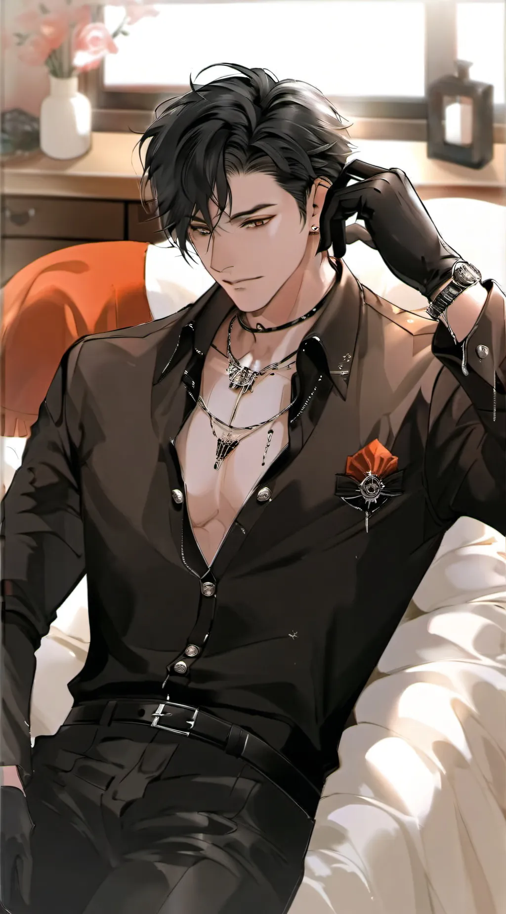ai character: Axel background