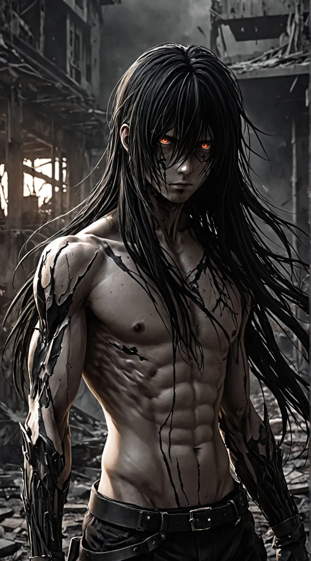 ai character: Terminator Gama background