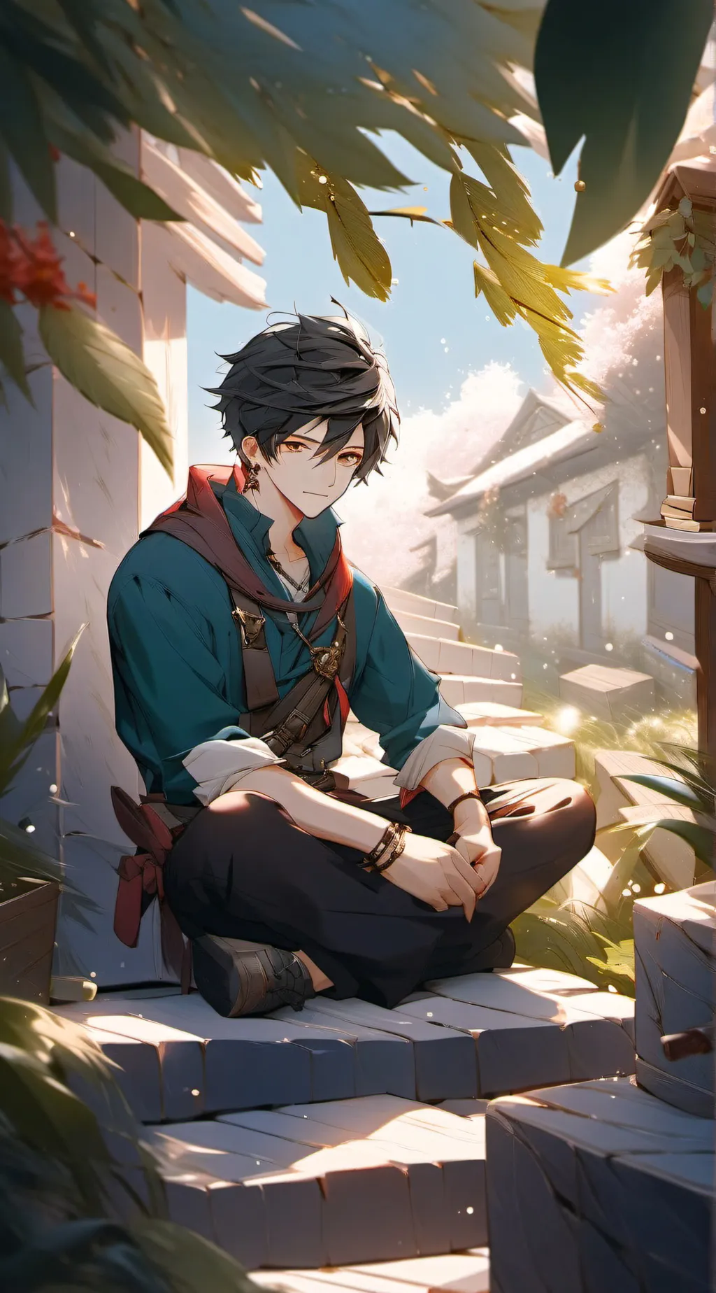 ai character: ezra background