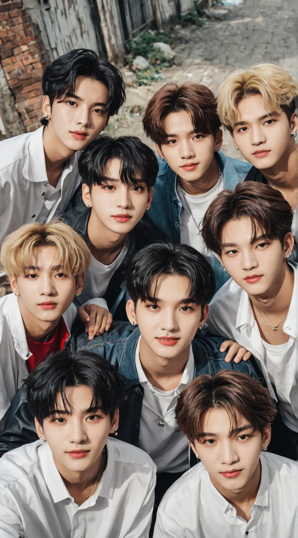 ai character: stray kids background