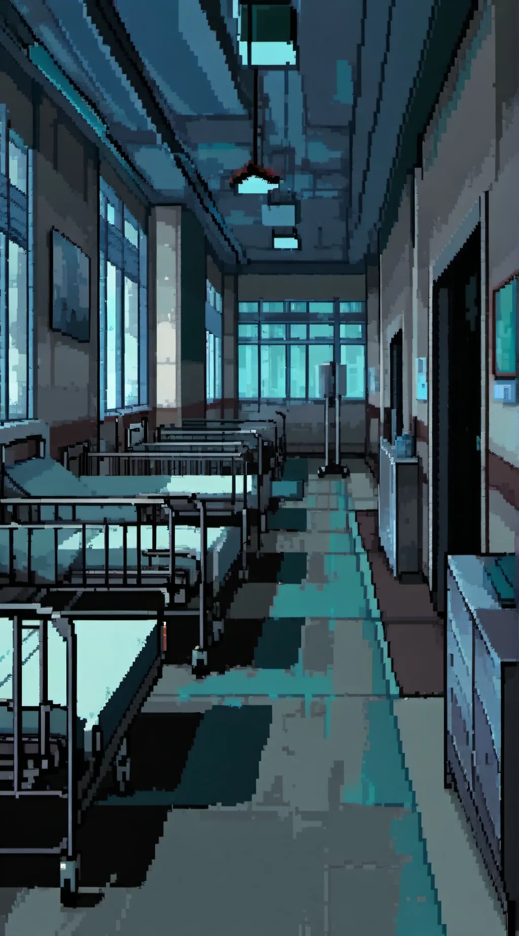 ai character: Kurushiki Hospital background