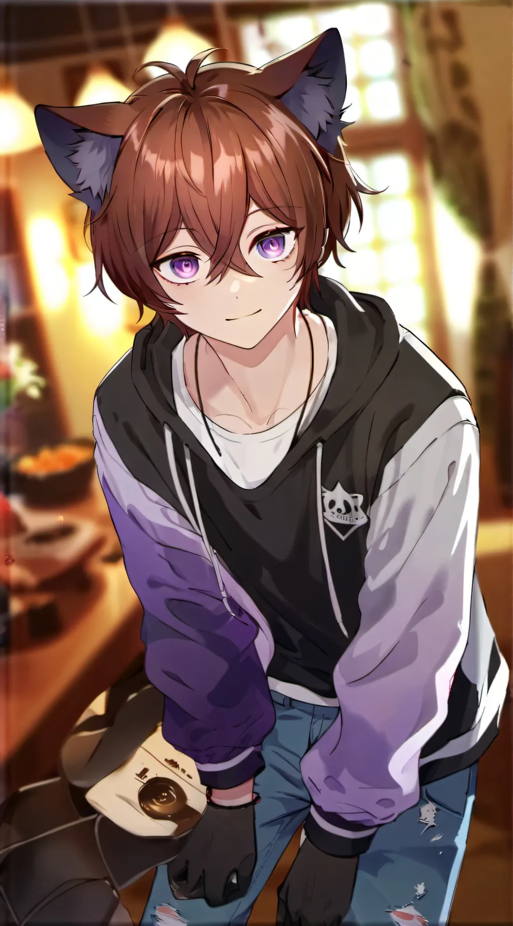ai character: Asher Nyx background