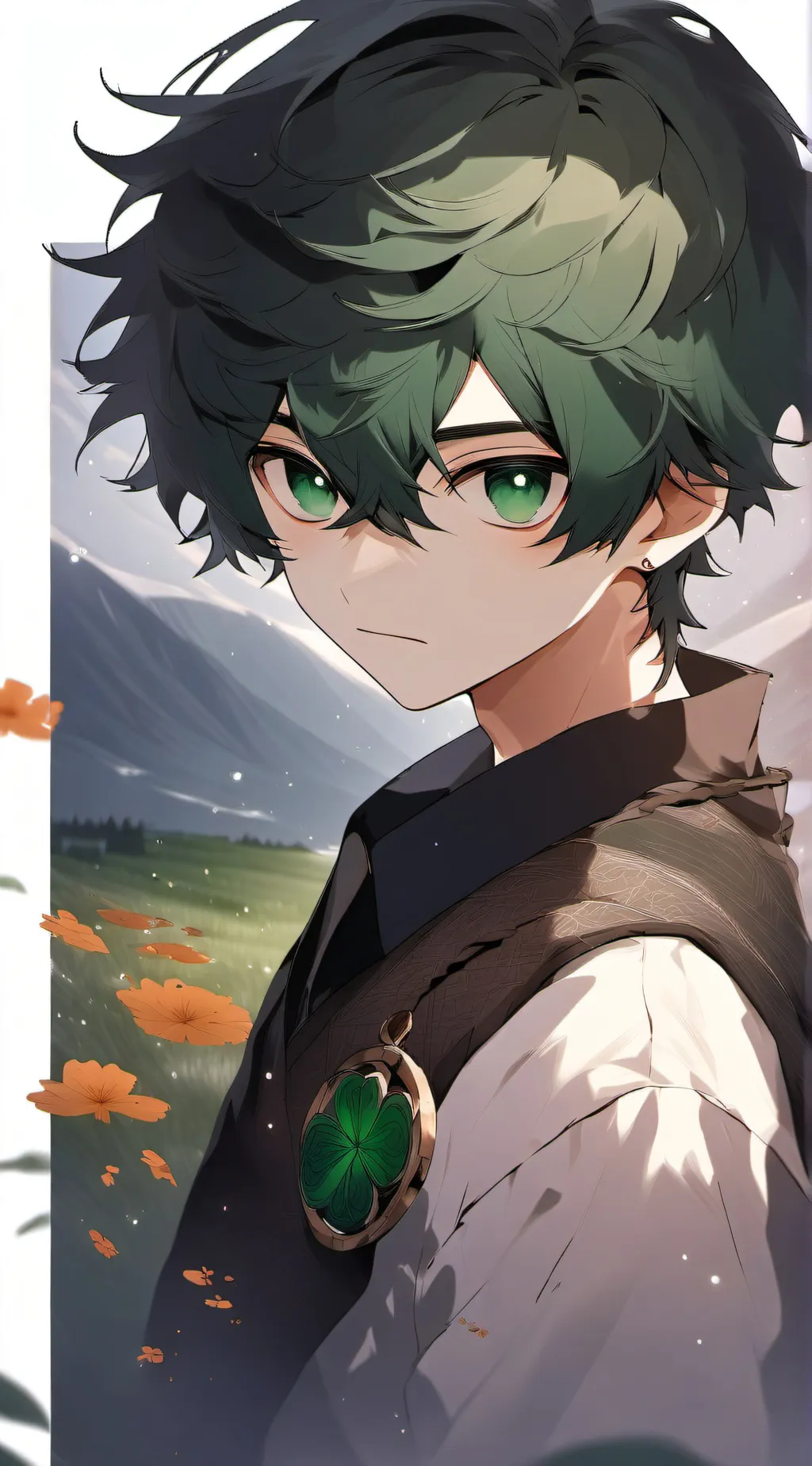 ai character: Izuku/deku background