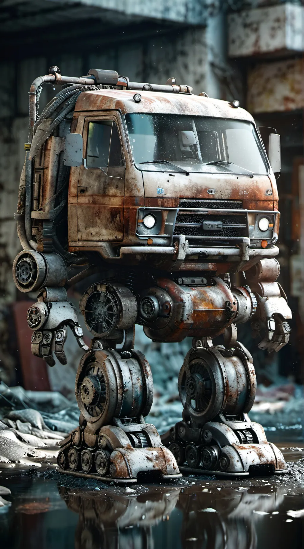 ai character: Roadwork background