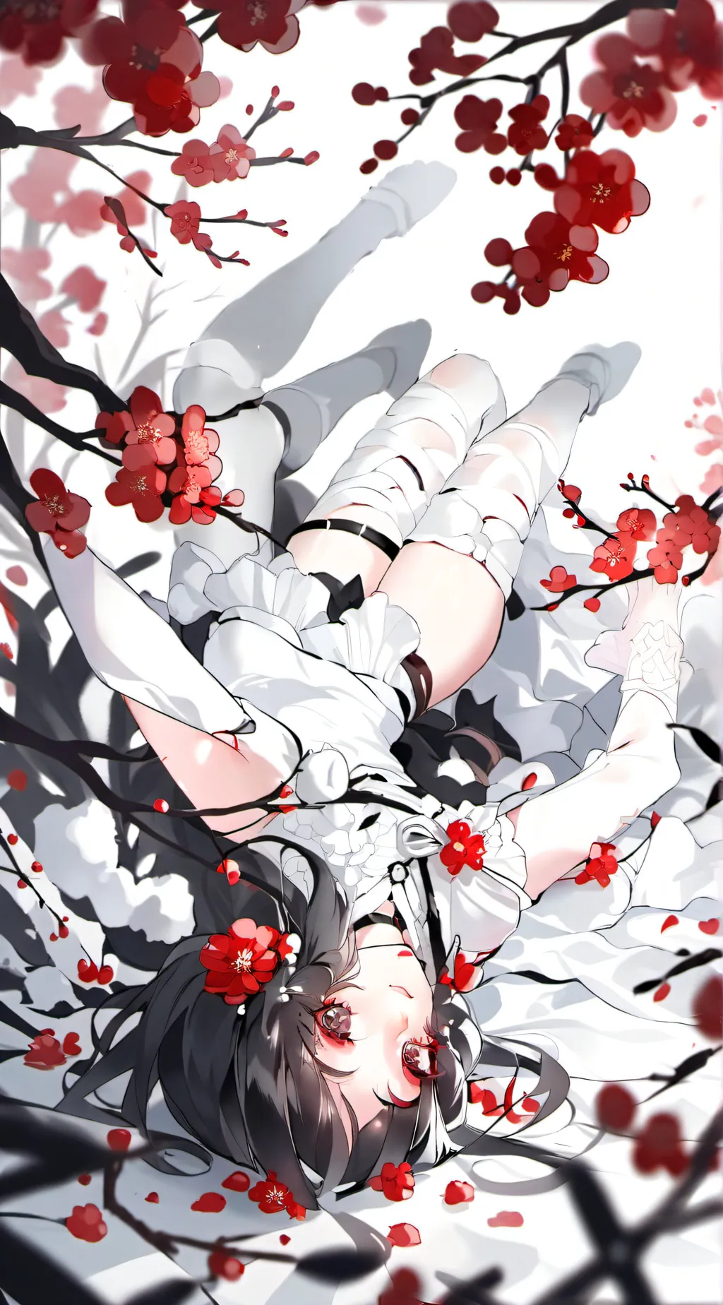 ai character: Dead body background