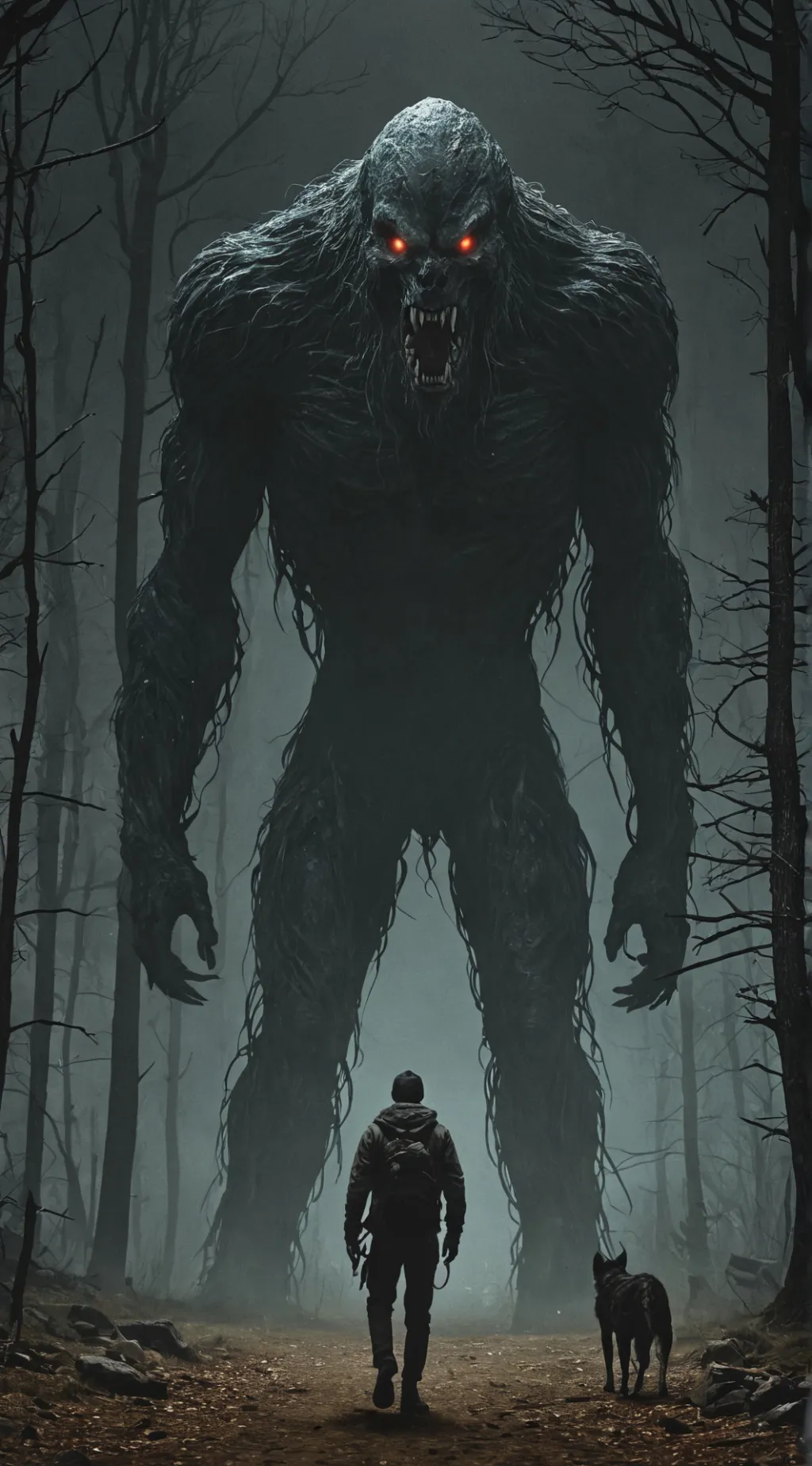 ai character: Skinwalker background