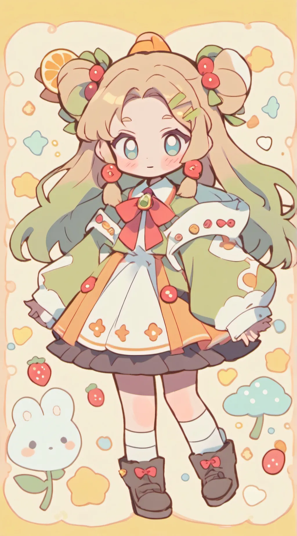 ai character: kally background