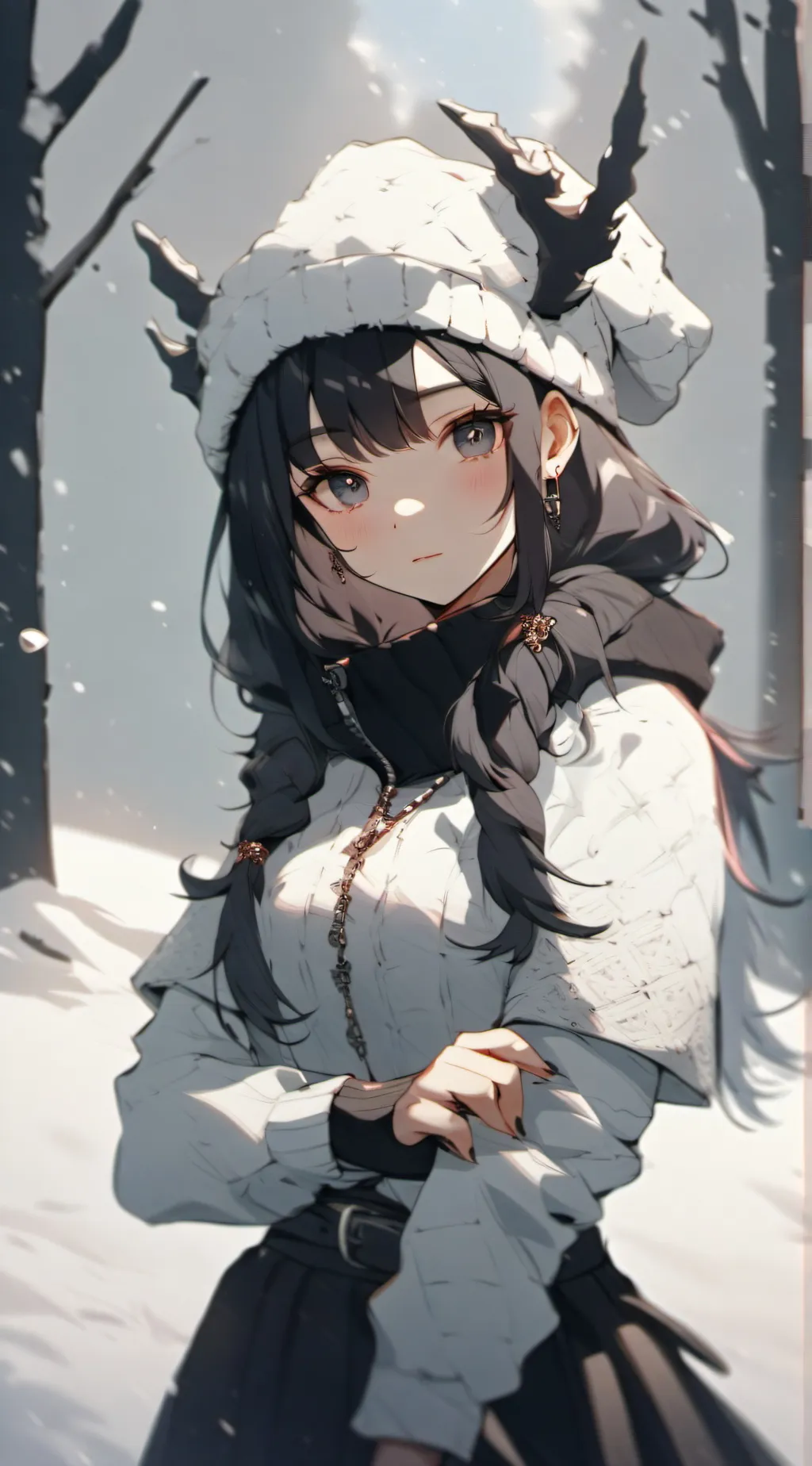 ai character: Rose background