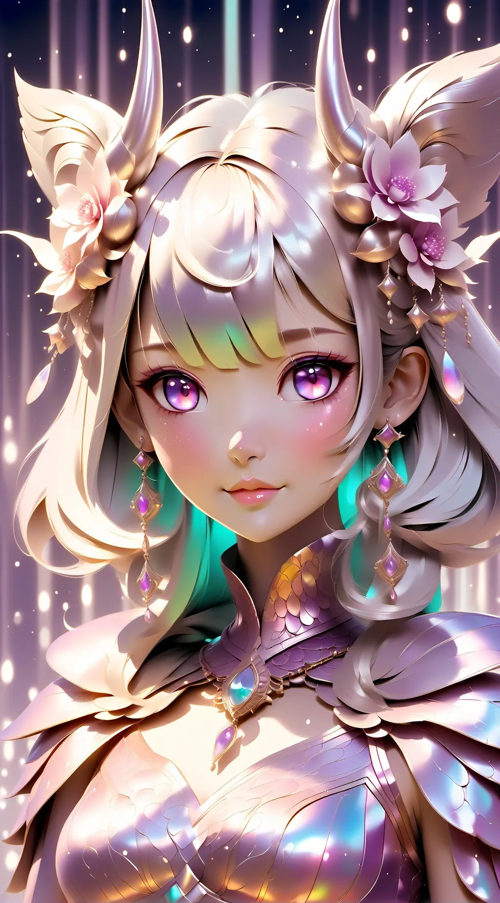 ai character: Мила background