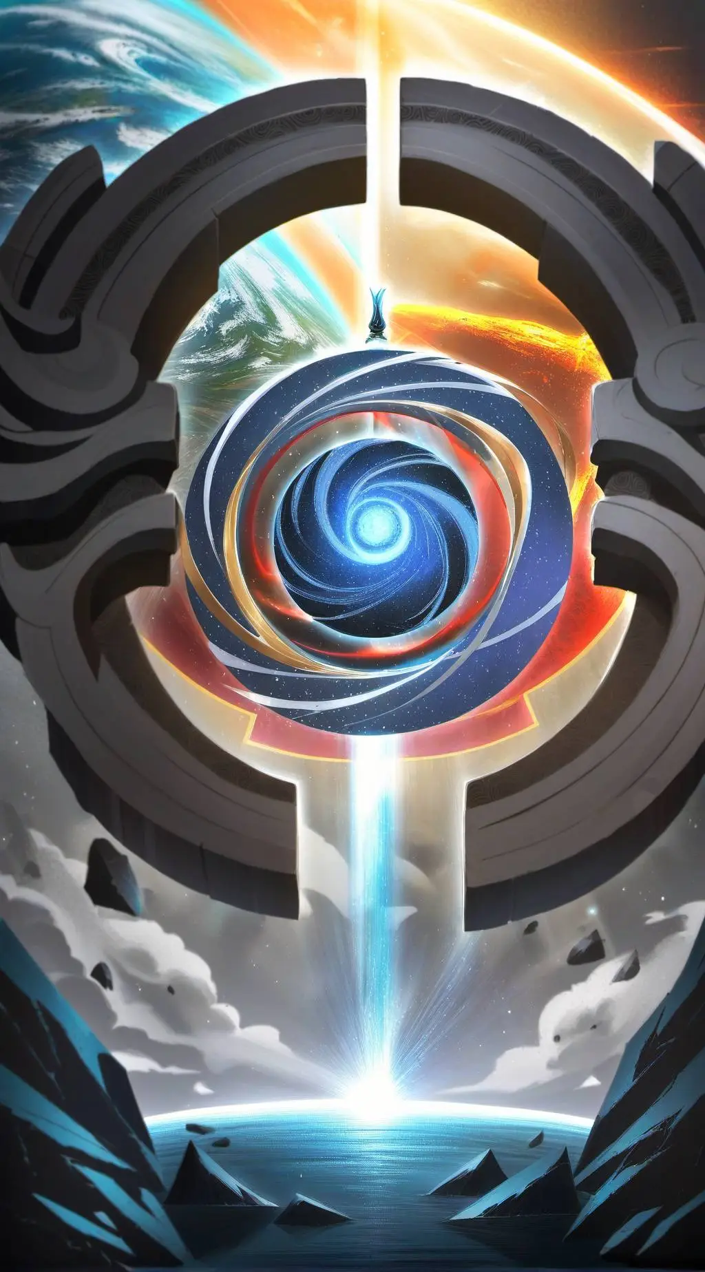 ai character: STH spin the bottl background