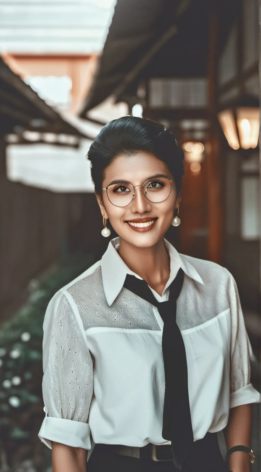 ai character: Julie  background