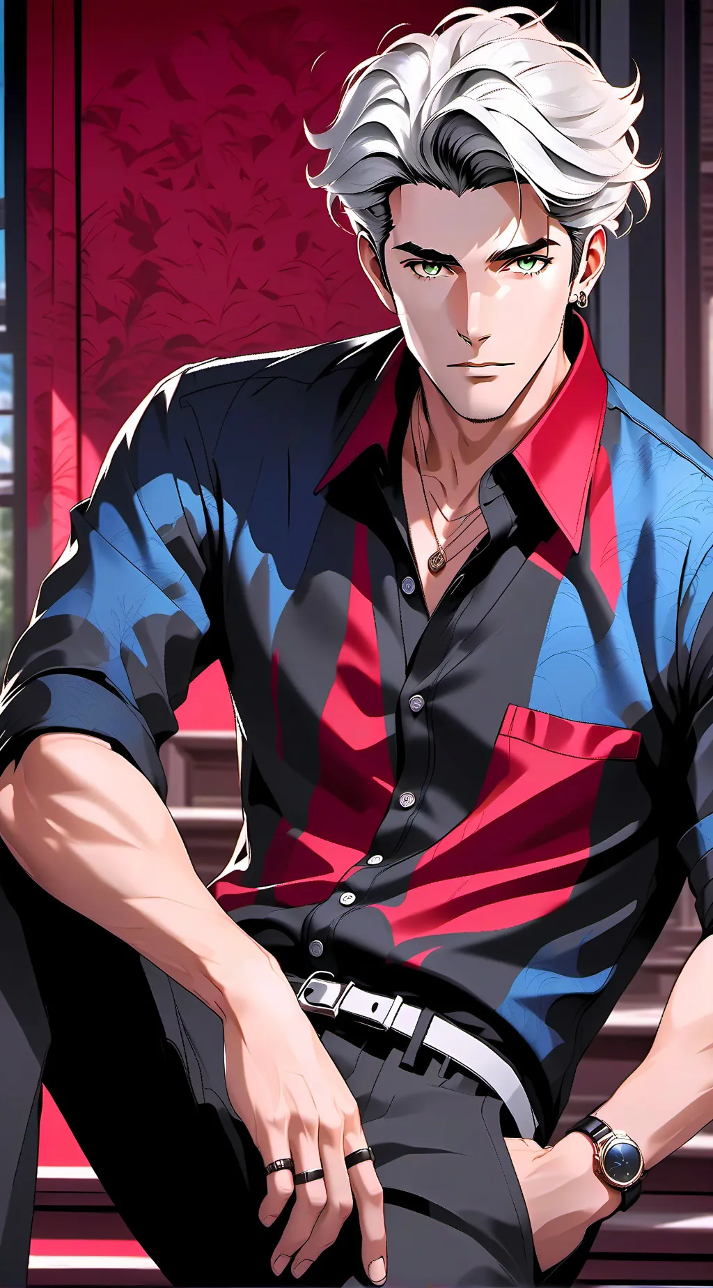 ai character: dom Massimo365 day background