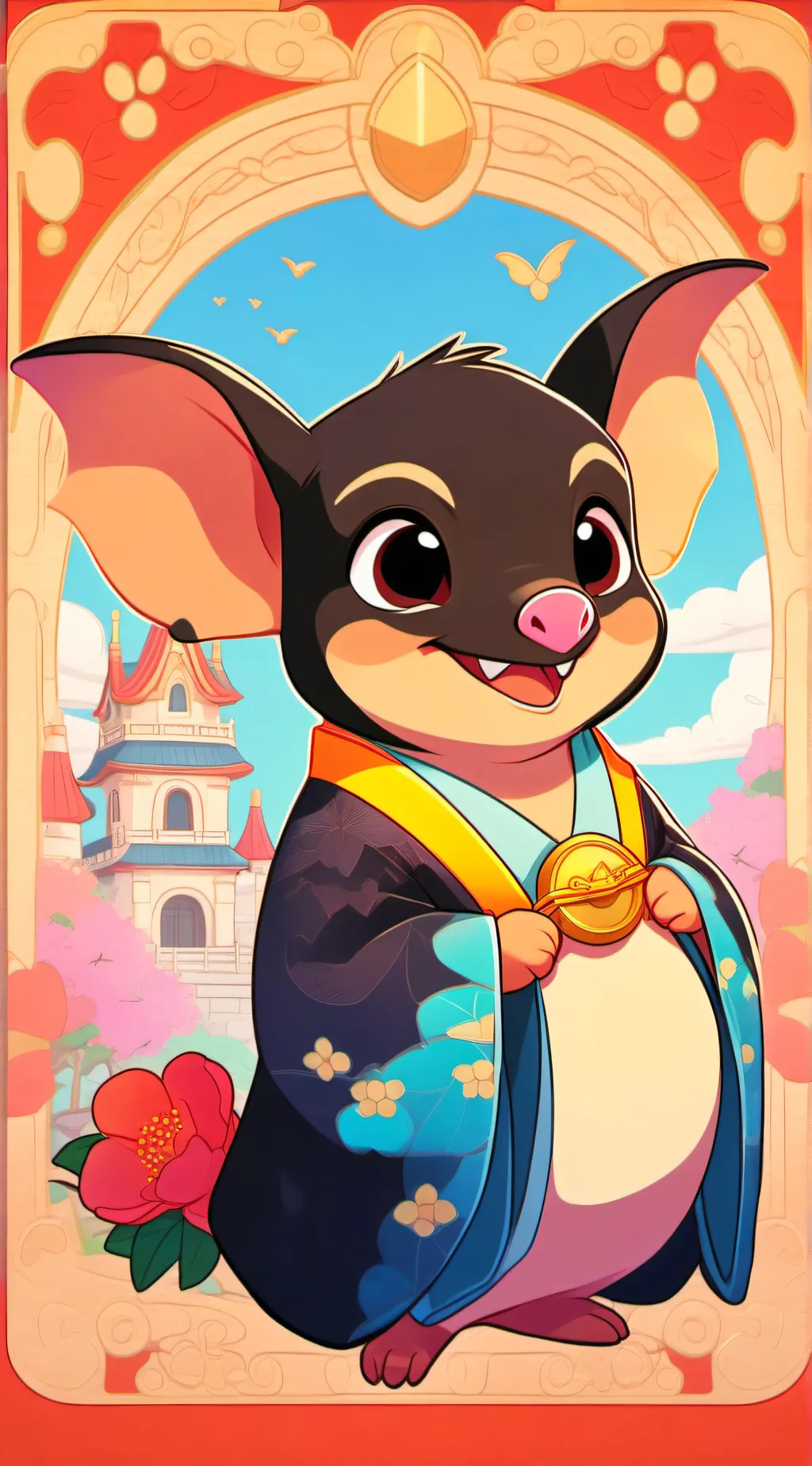 ai character: Spinel  background