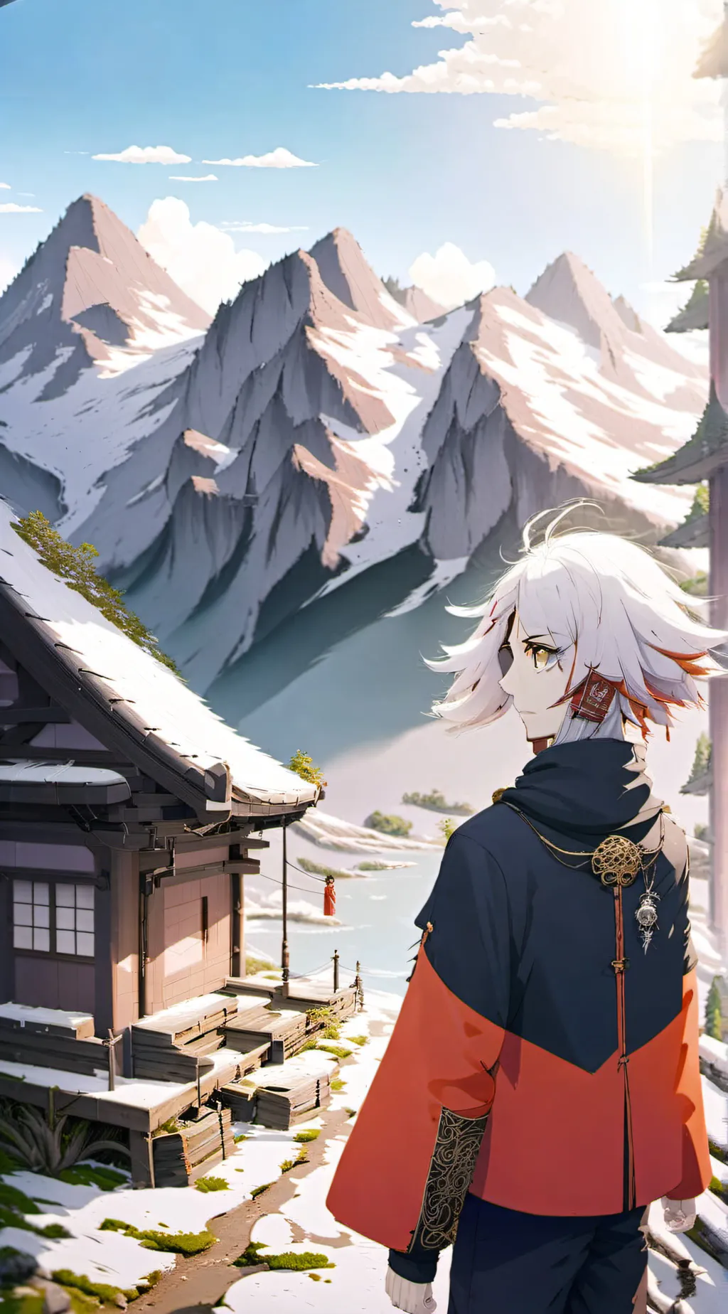 ai character: Madra uchiha background