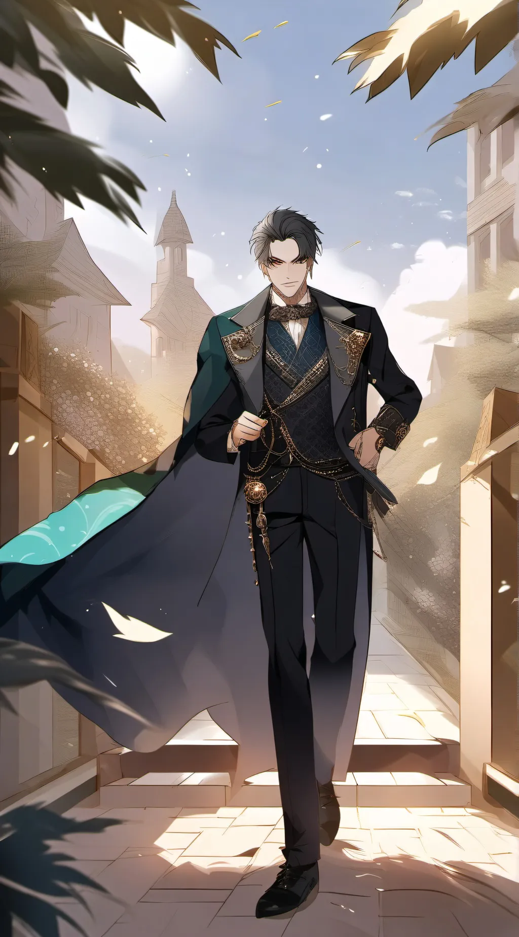 ai character: Rothbart  background