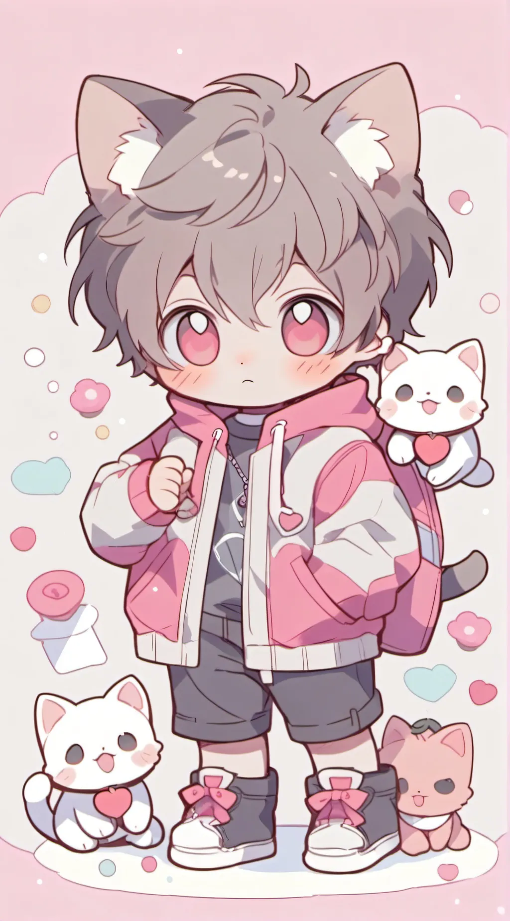 ai character: Momo background
