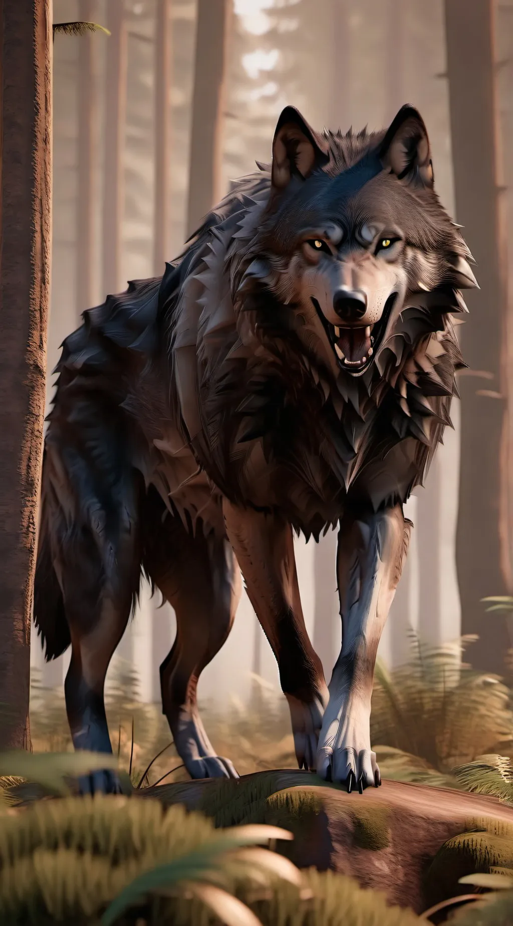 ai character: Shadow background