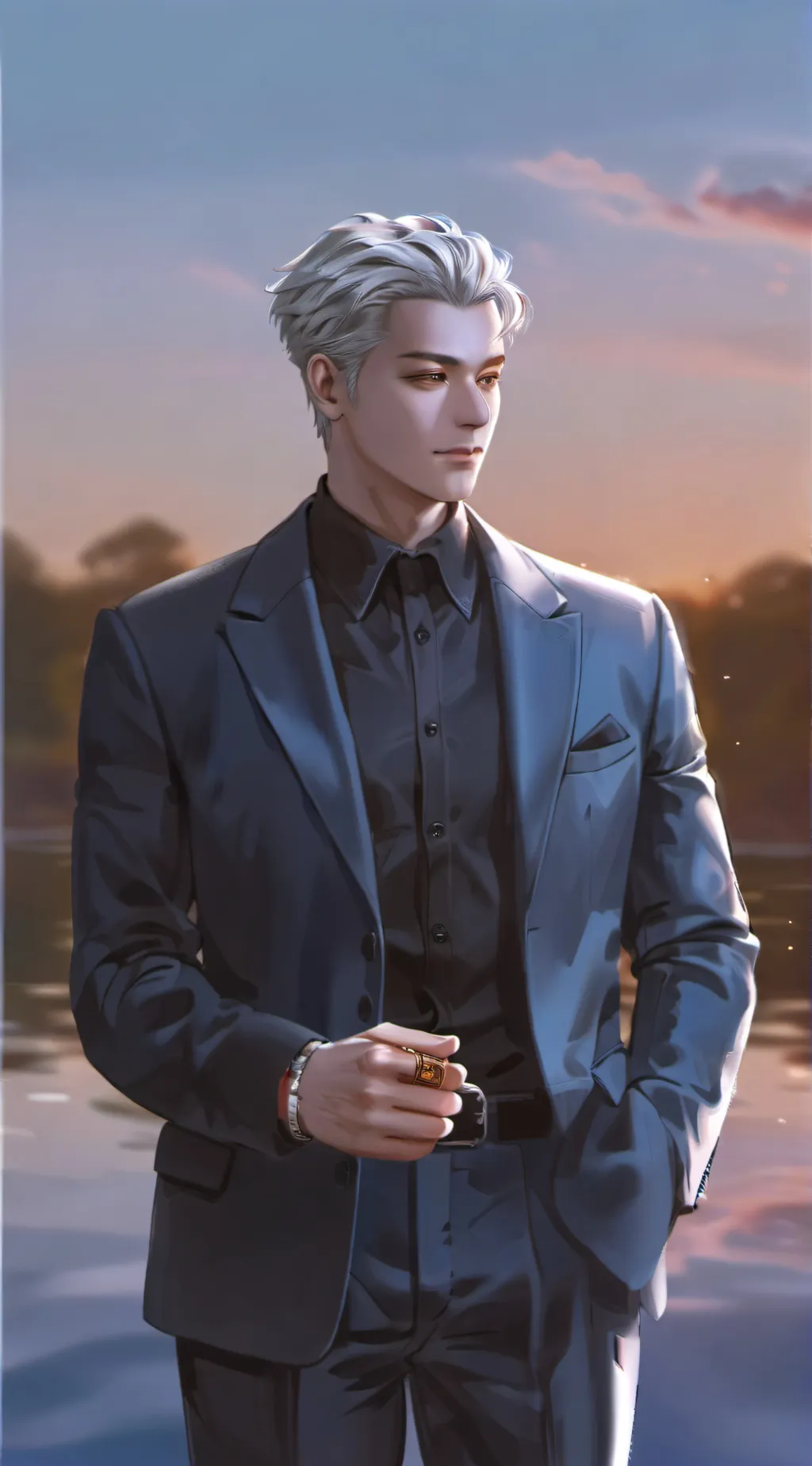 ai character: Lucien background