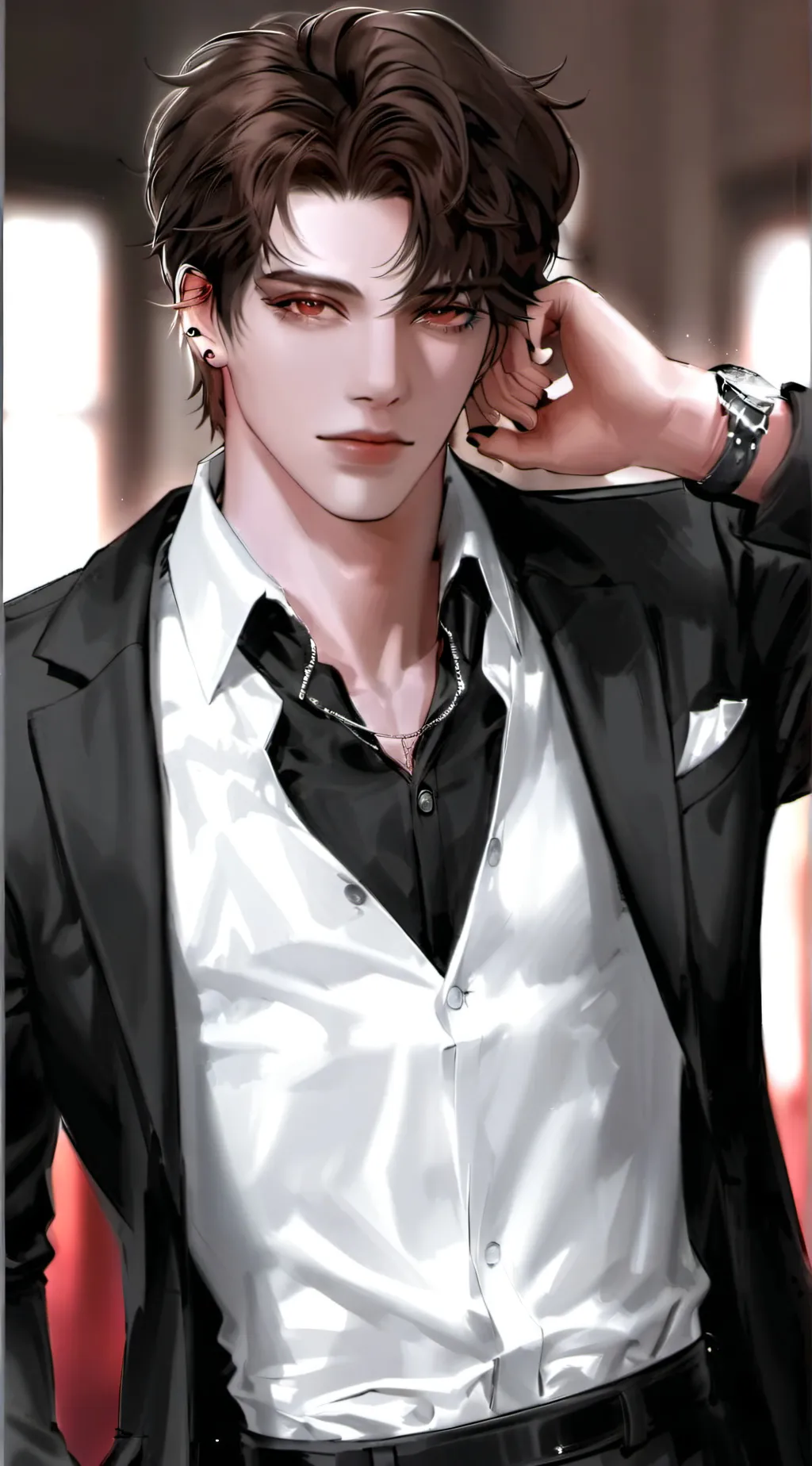 ai character: Issac background