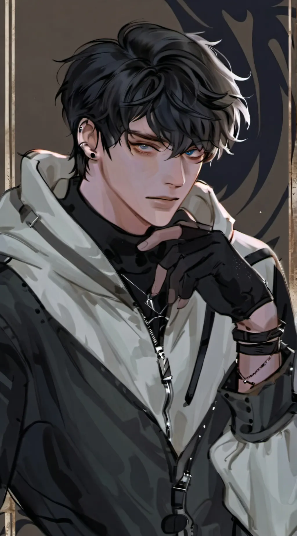 ai character: Marco  background