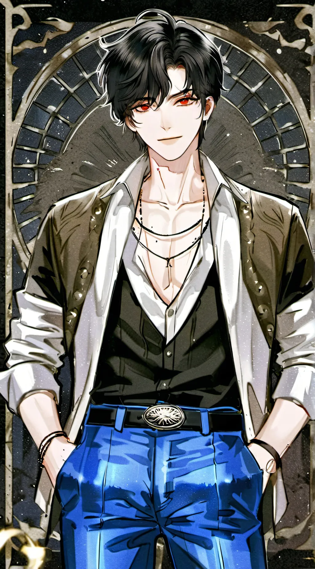 ai character: alexander background