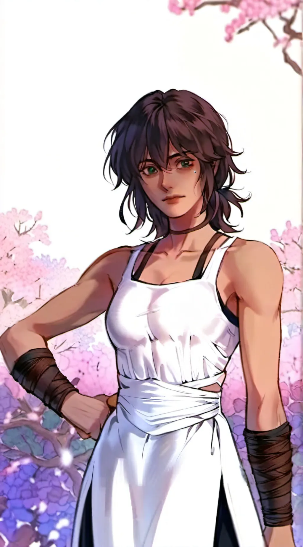 ai character: Piper McLean~ background