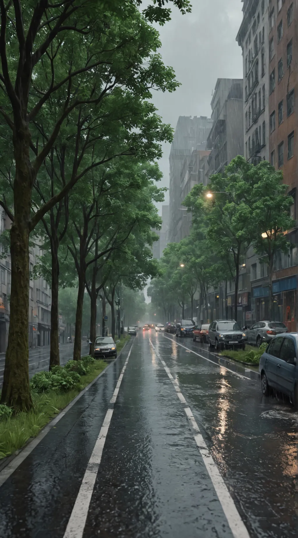 ai character: COD {Rainy Trip} background