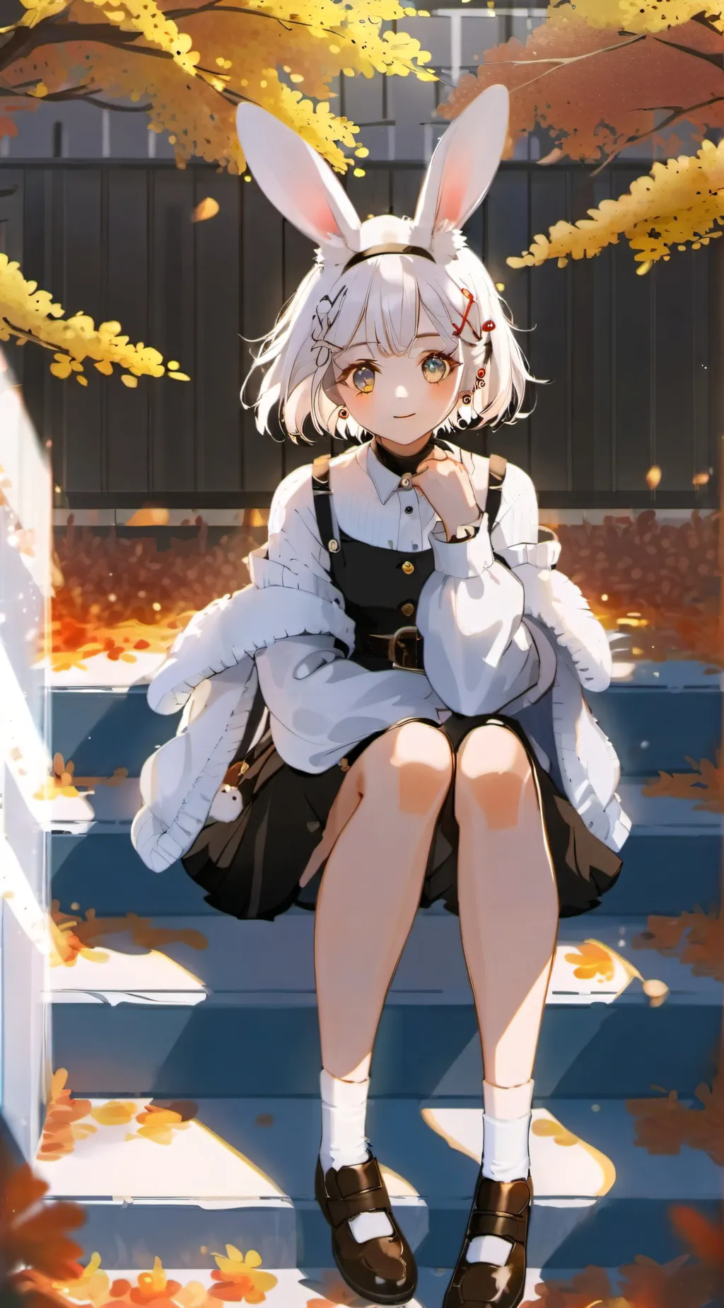 ai character: Roomie furry background