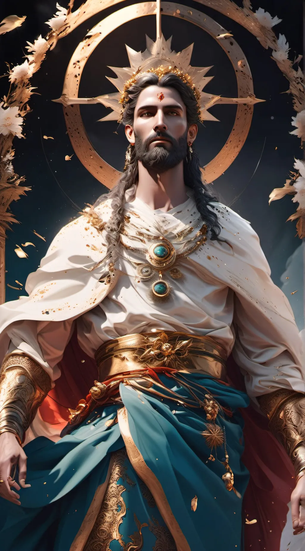 ai character: God background