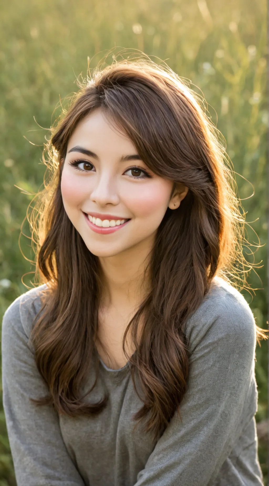 ai character: Faby Shirley background