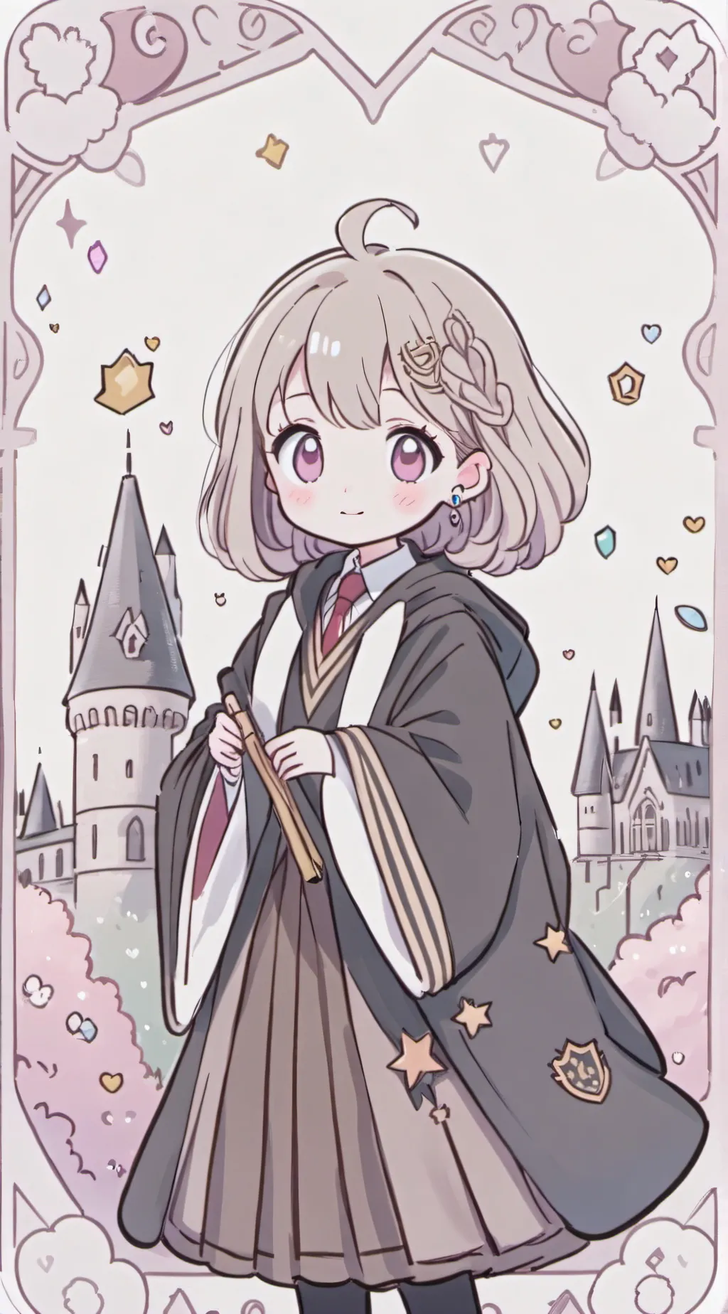 ai character: Hp background
