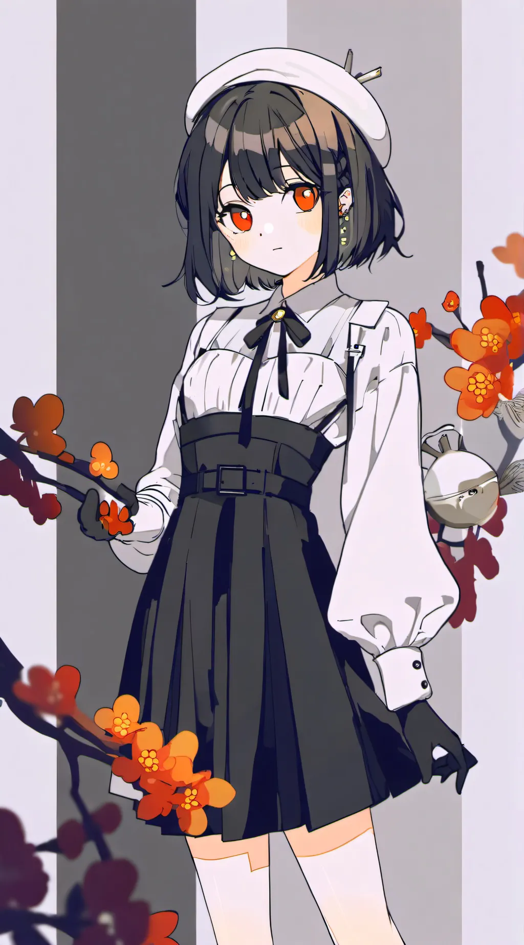 ai character: Wenda  background