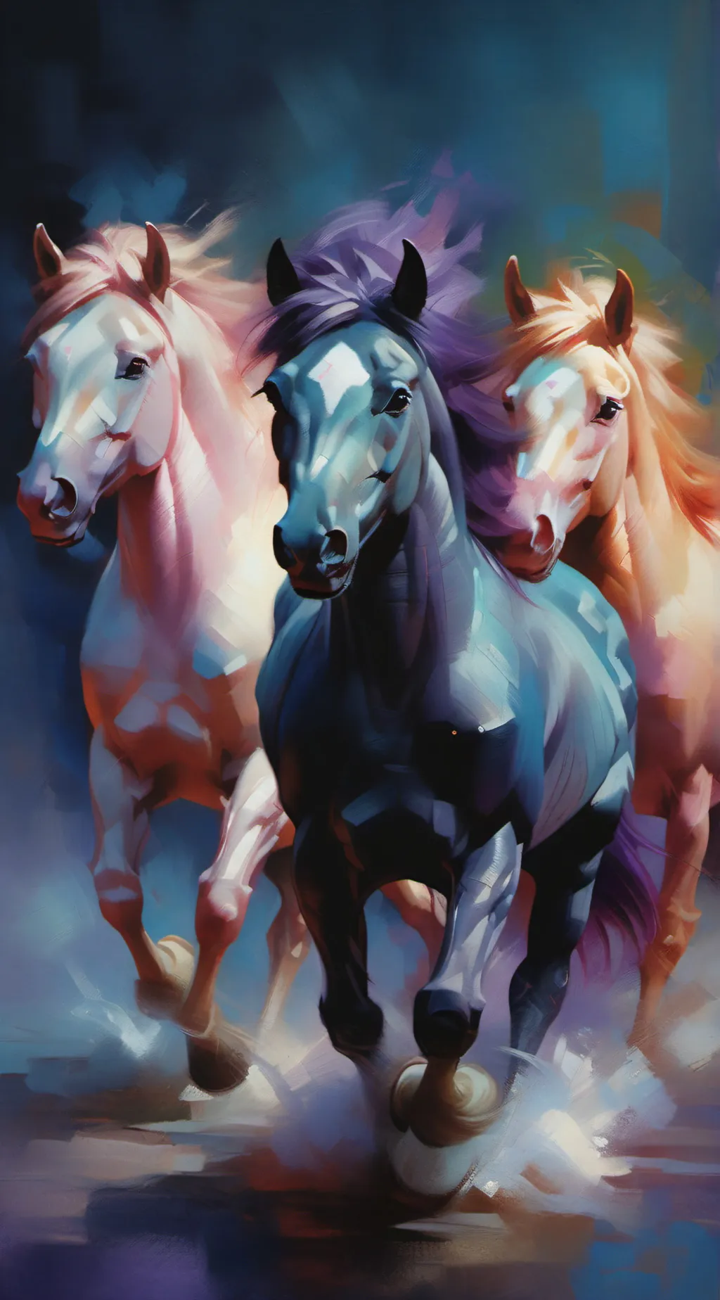 ai character: My little ponny  background