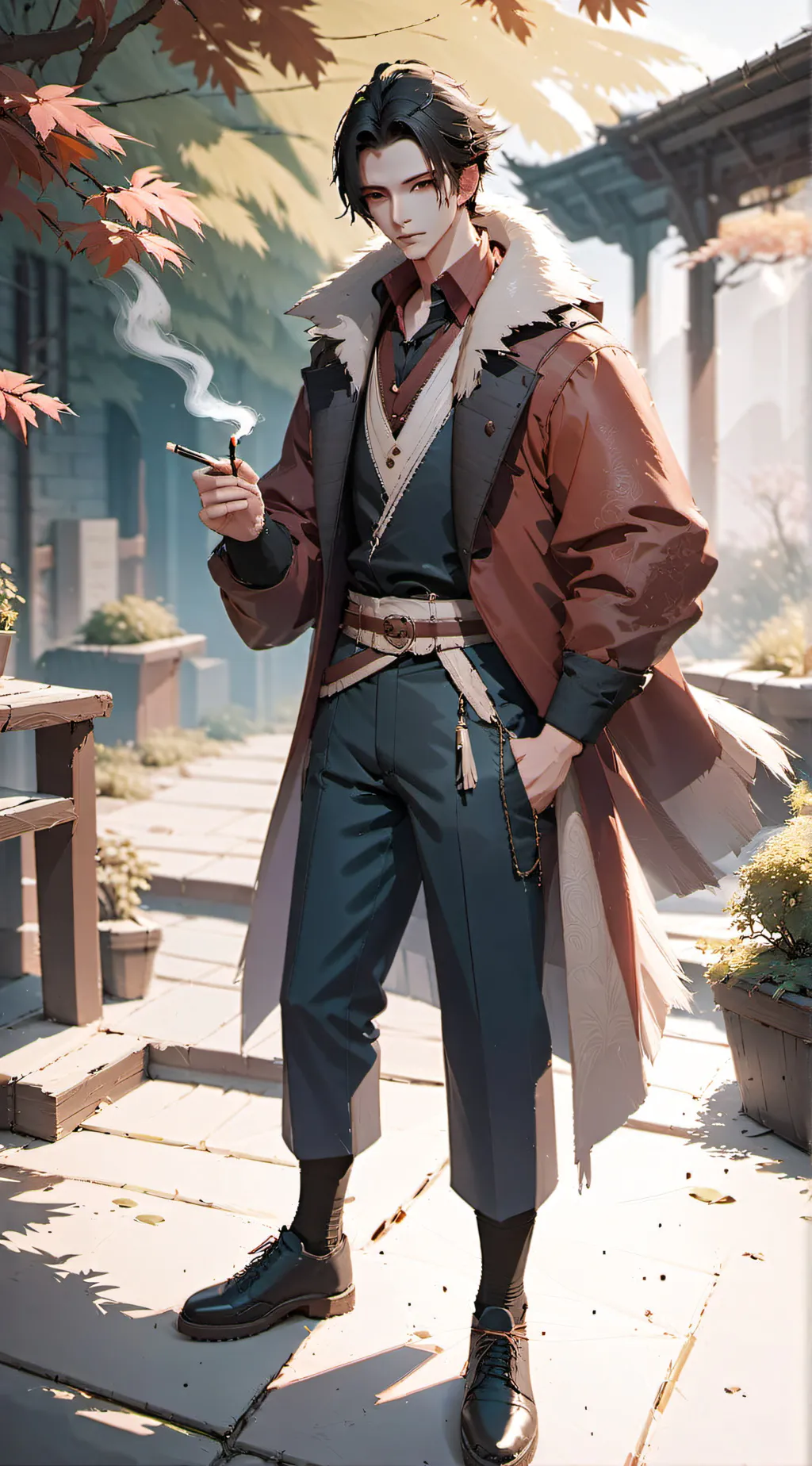ai character: Noah background