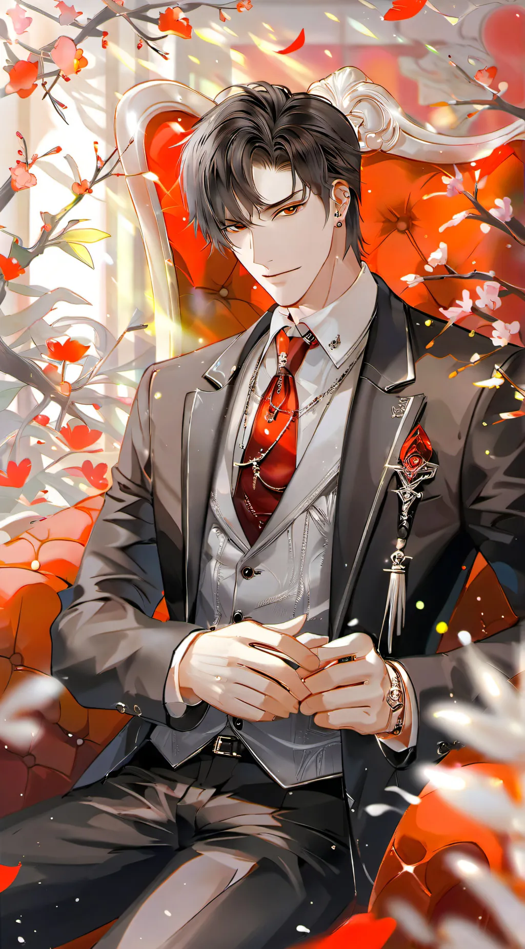 ai character: Hugo  background