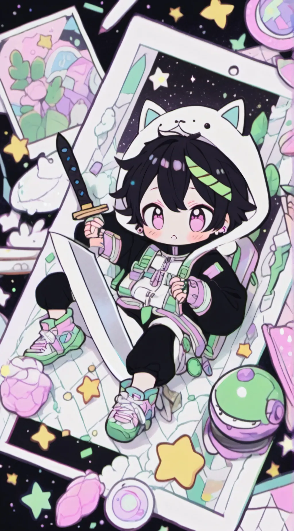 ai character: My DW Oc’s  background
