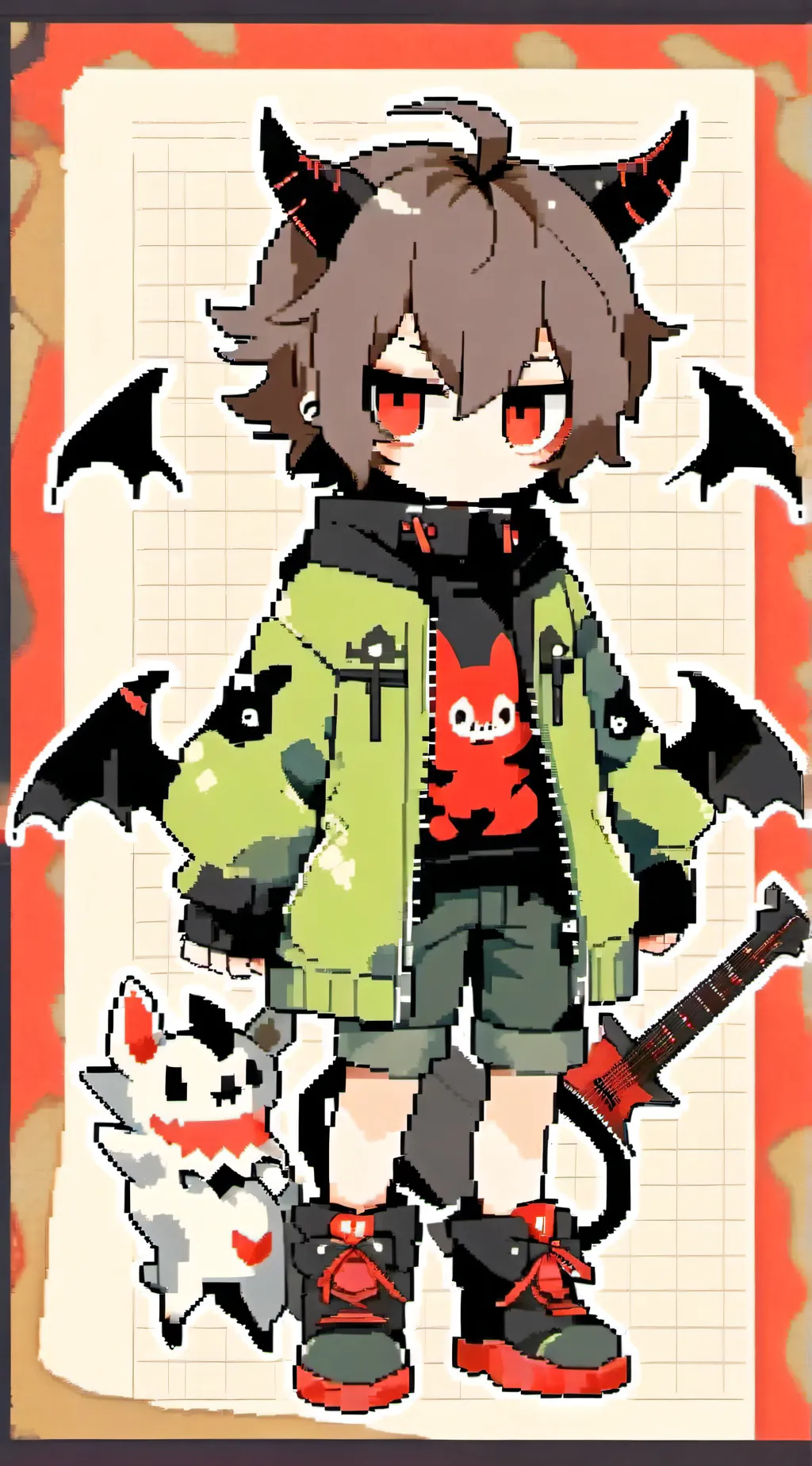 ai character: my Tord Au background