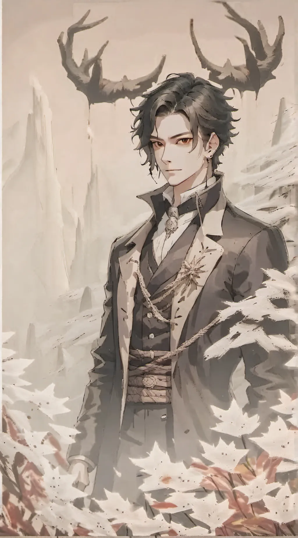 ai character: Damien background