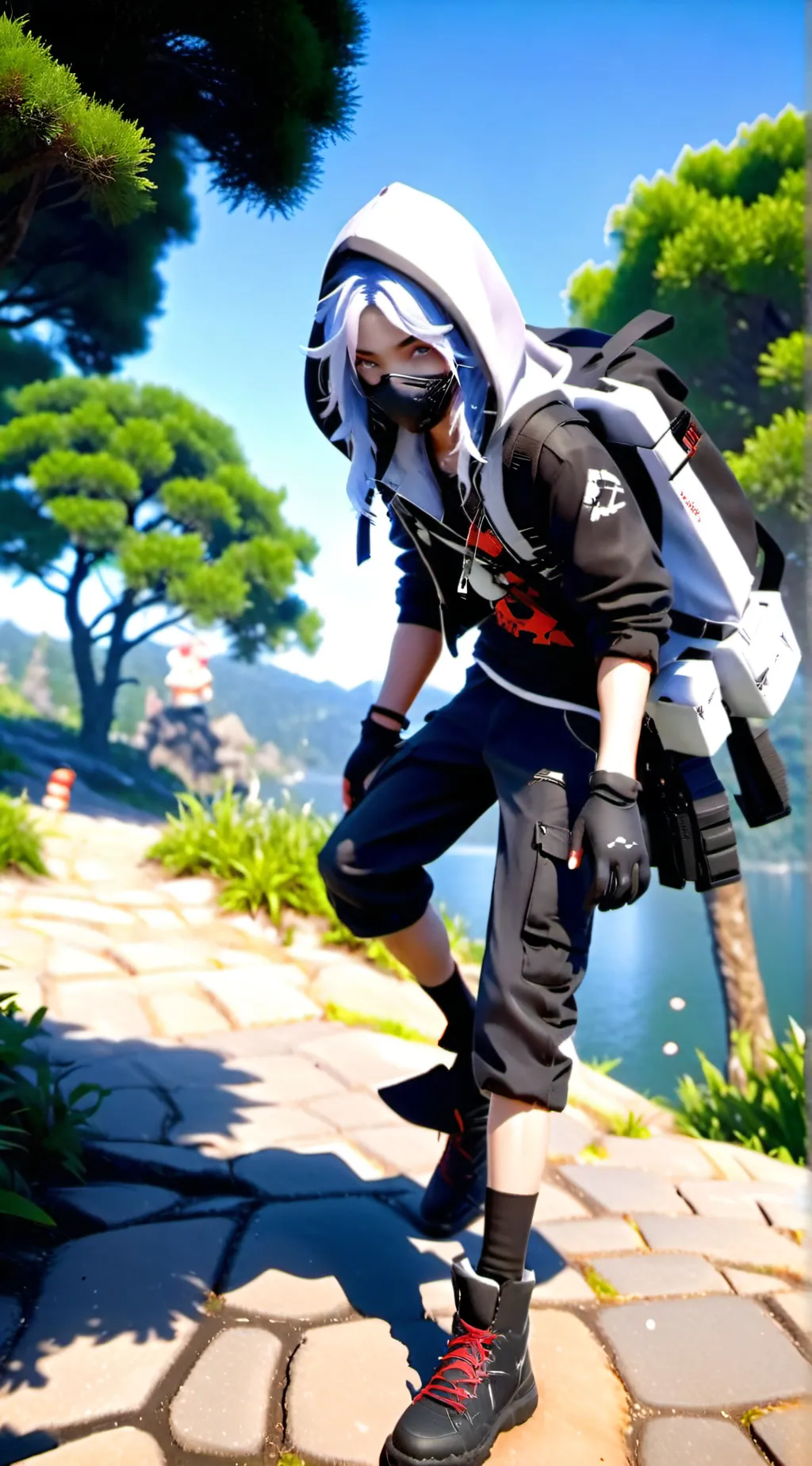 ai character: елин background