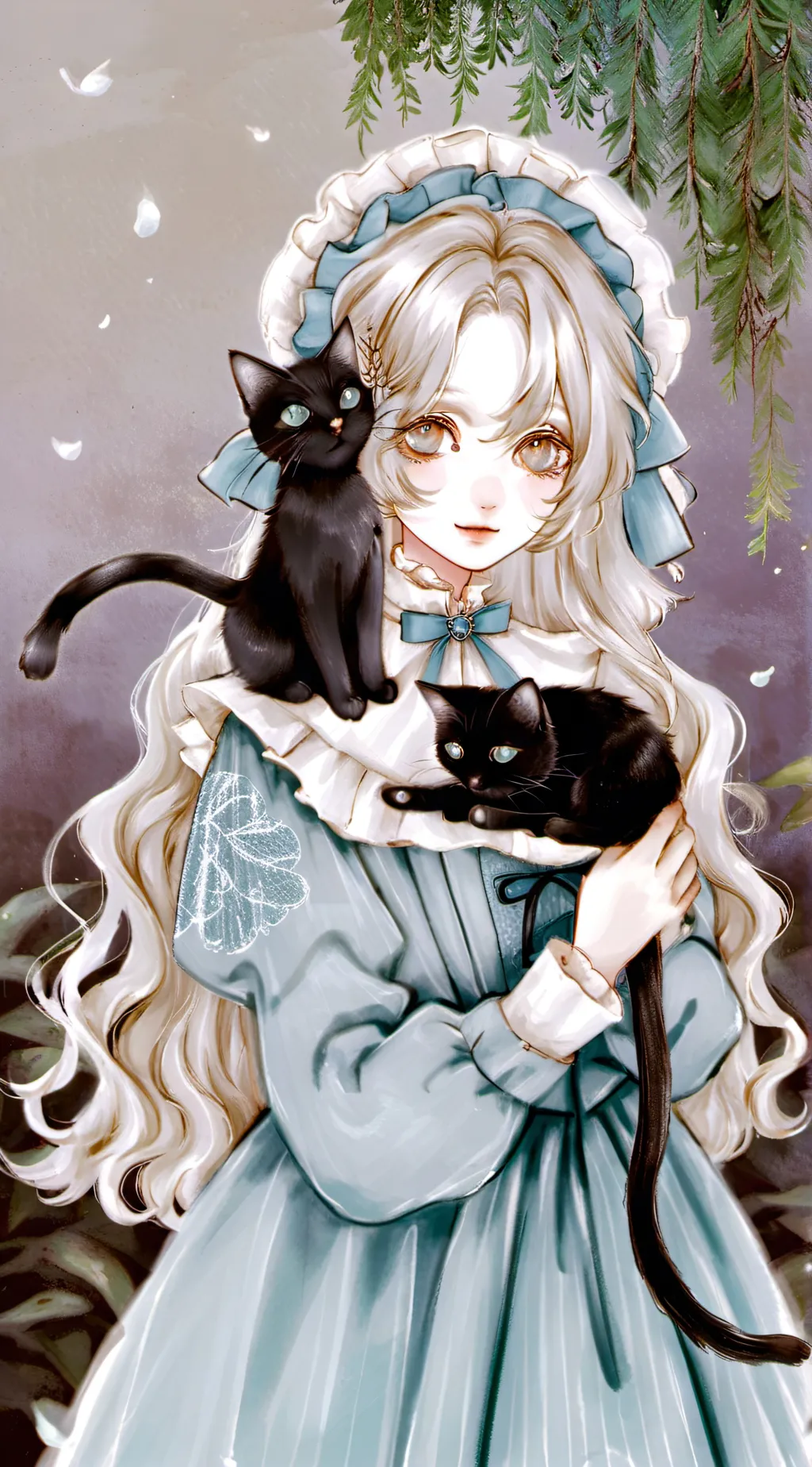 ai character: JJK But Cats background